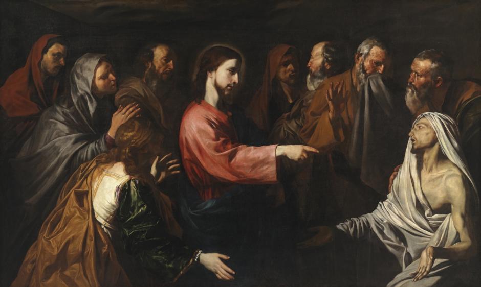 'La resurrección de Lázaro', de José de Ribera