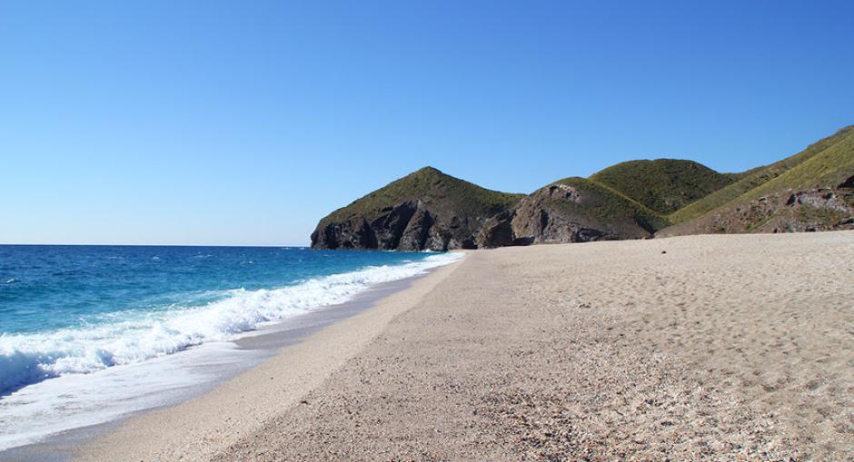 Playa de los Muertos, en Almería