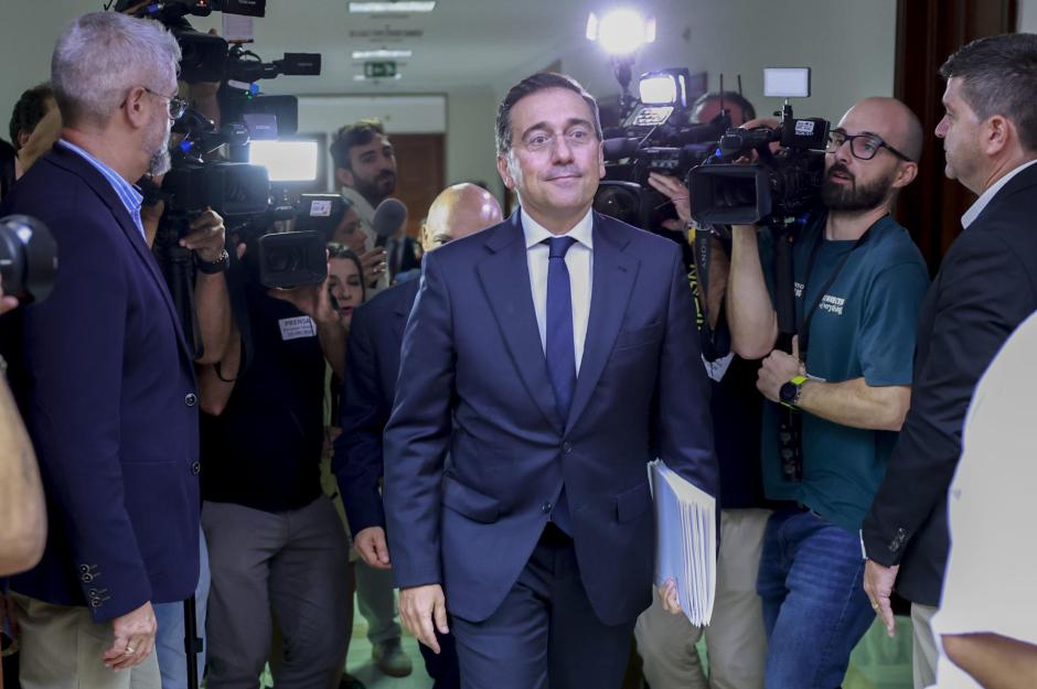 El ministro de Asuntos Exteriores, José Manuel Albares, este viernes