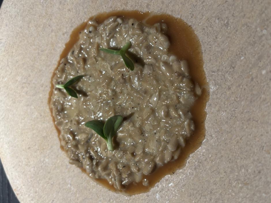Un plato de semillas