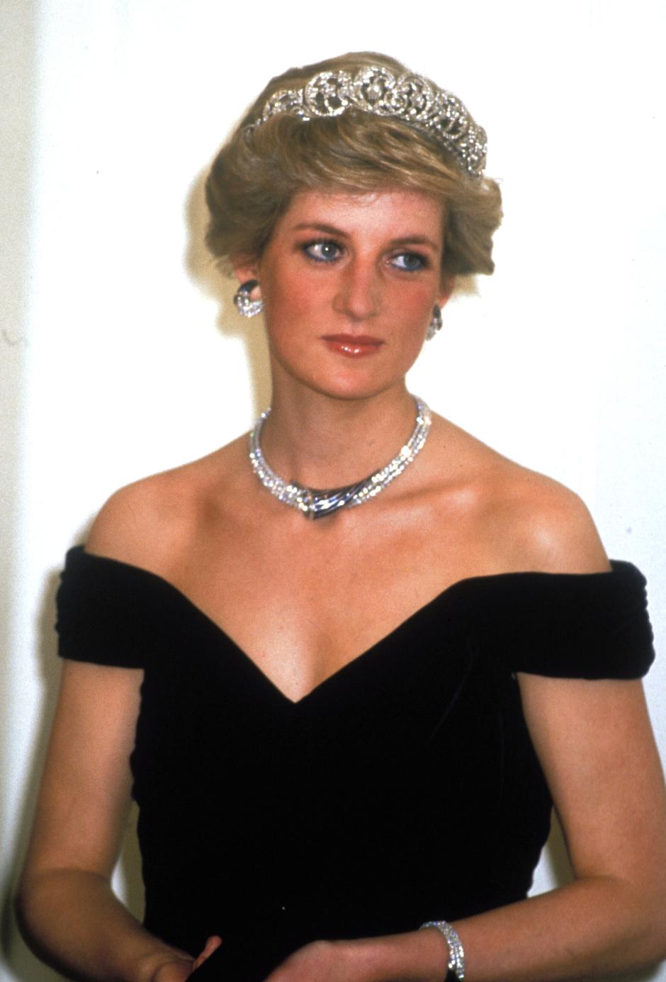 Lady Di con la tiara Spencer