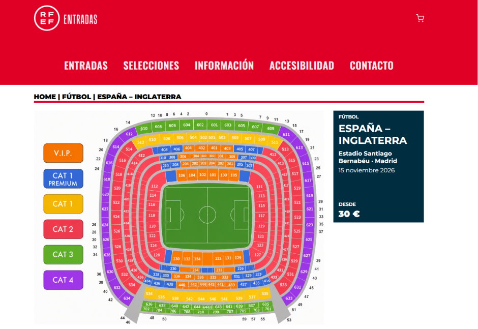 Estafa entradas