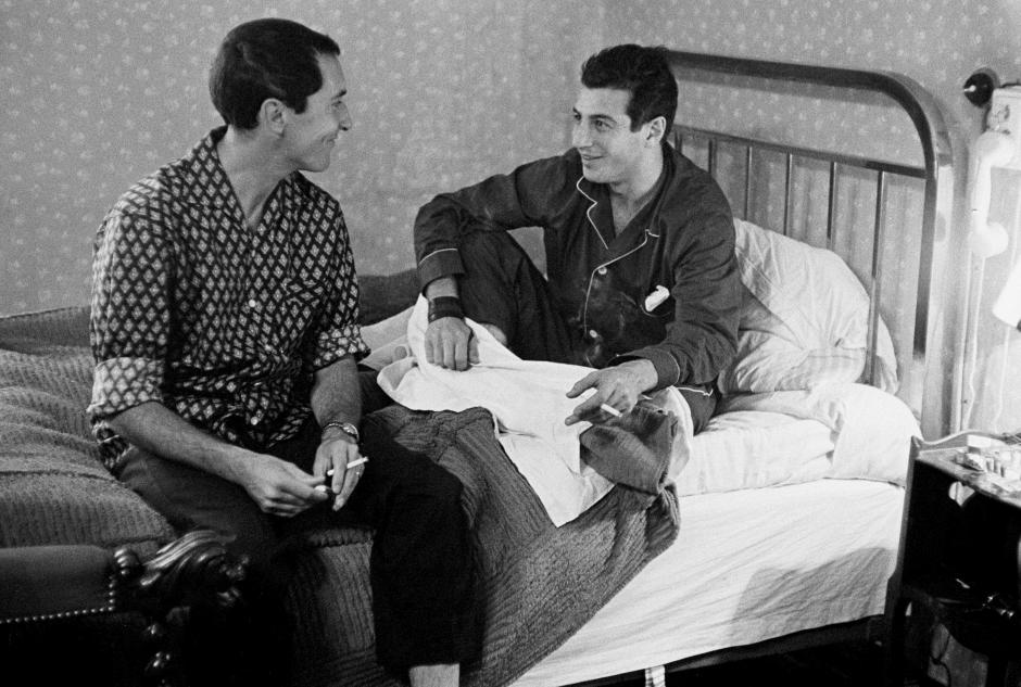 Lusi Miguel Dominguín y Antonio Ordóñez