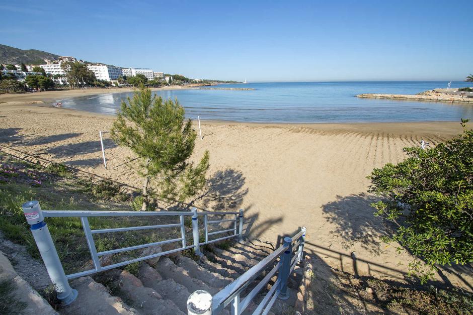 Imagen de la playa de las Fuentes, Alcalá de Xivert-Alcocéber