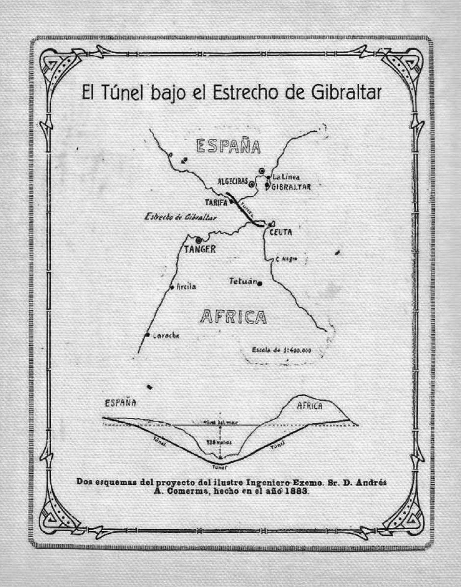El túnel bajo el Estrecho de Gibraltar