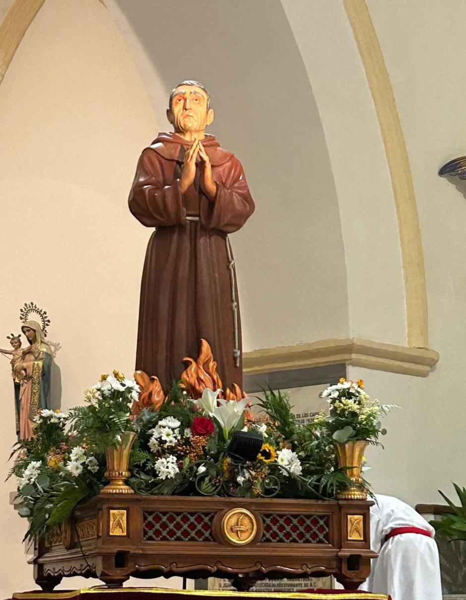 Imagen de Fray Gabriel de la Magdalena en Sonseca, Toledo