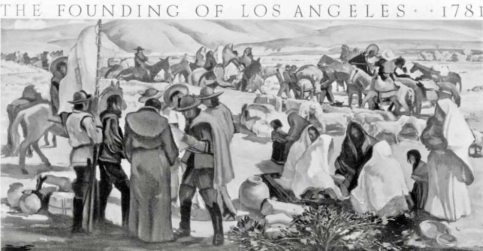 El pueblo fue fundado oficialmente el 4 de septiembre de 1781 bajo el nombre de El Pueblo de Nuestra Señora la Reina de los Ángeles de Porciúncula
