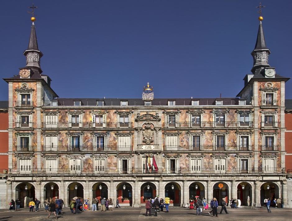 El edificio más emblemático e histórico de la Plaza Mayor de Madrid
