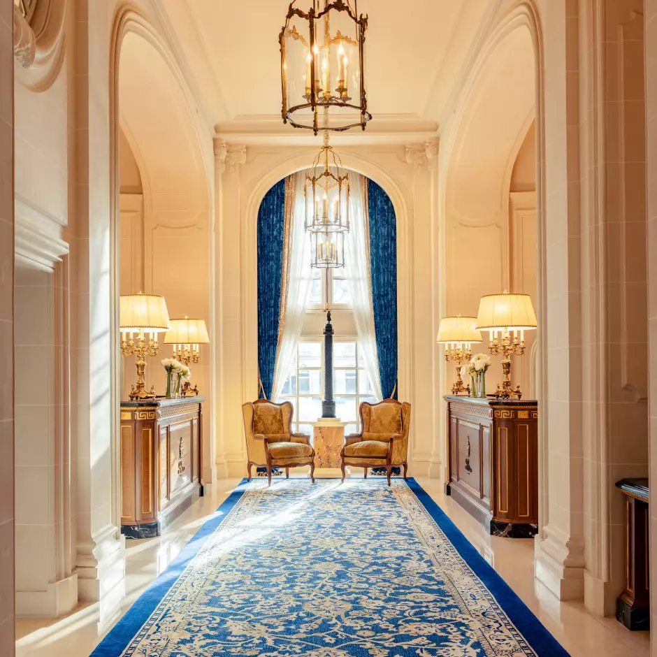 Interior del Ritz Paris, que no necesita de estos reconocimientos