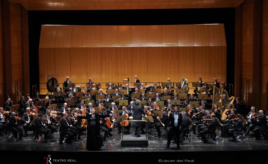 La Orquesta del Festival de Bayreuth, el director Pablo Heras-Casado, la soprano Catherine Foster y el tenor Klaus Florian Vogt