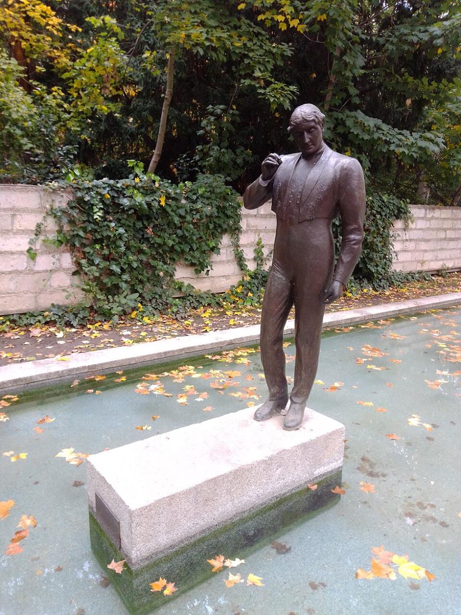 Estatua en el Campo Grande de Valladolid