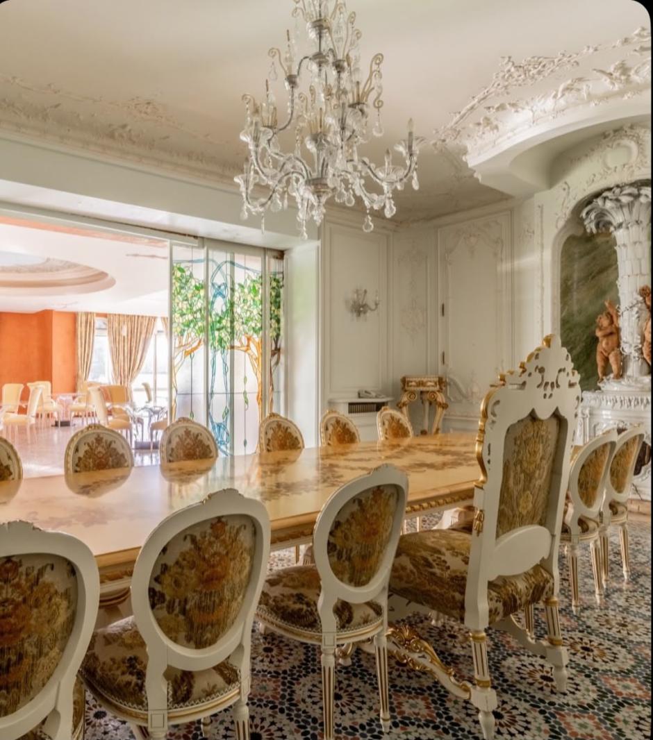 Una de las habitaciones del palacio