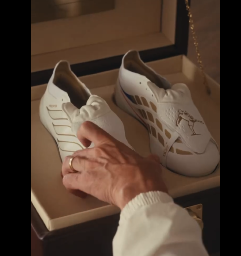 Las nuevas botas de fútbol de Zidane
