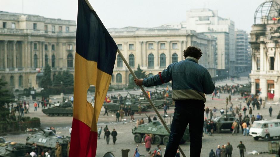 Revolución rumana de diciembre de 1989, un levantamiento popular que derrocó al régimen comunista del dictador Nicolae Ceaușescu
