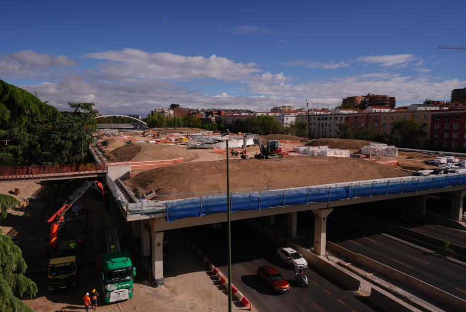 El Parque Ventas sigue avanzando sobre la M-30