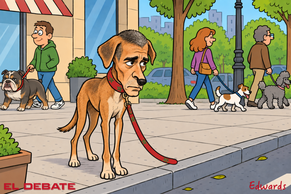 Sánchez, un perro sin amo
