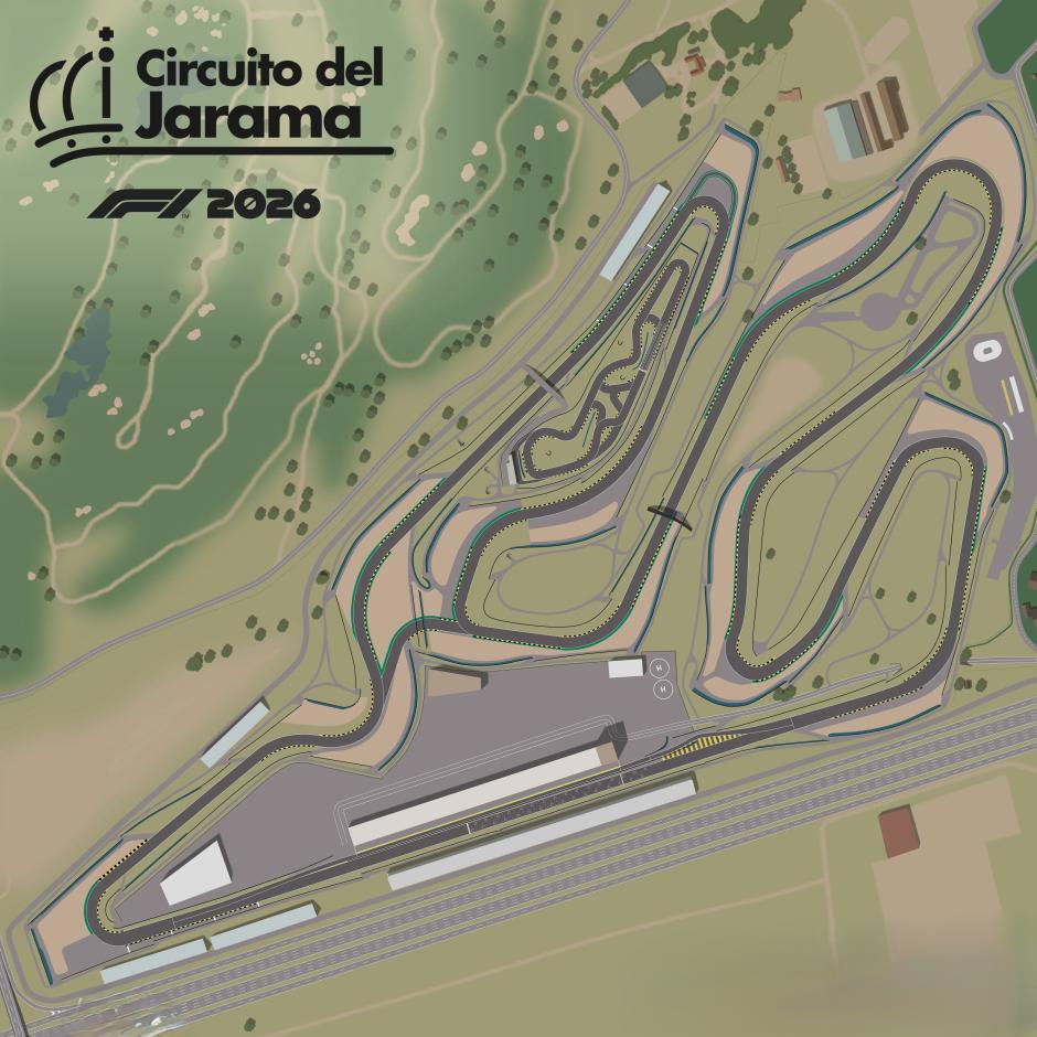 Se han llegado a ver planos para el rediseño del Jarama que mantienen la esencia