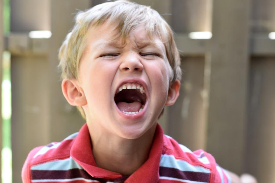 No todos los niños parecen ángeles...