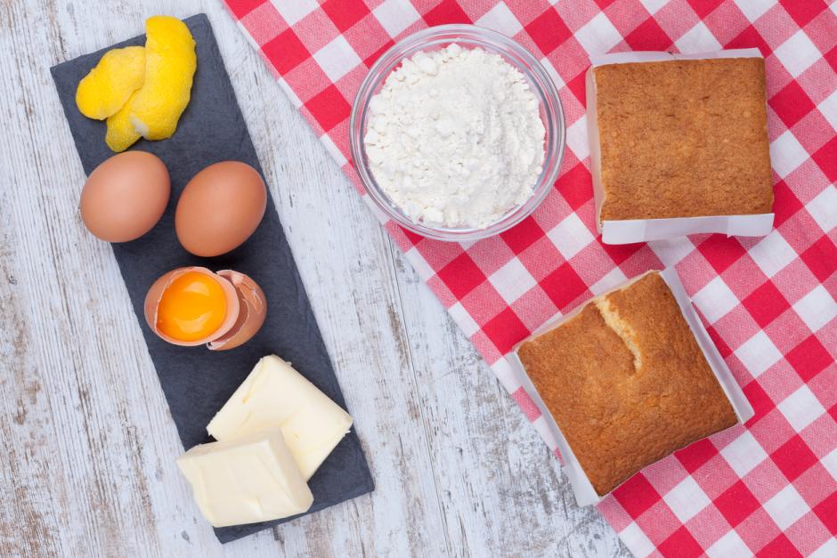 Ingredientes de la receta de sobao pasiego