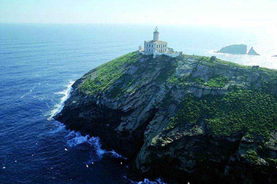 Imagen del Faro de las Islas Columbretes, Castellón