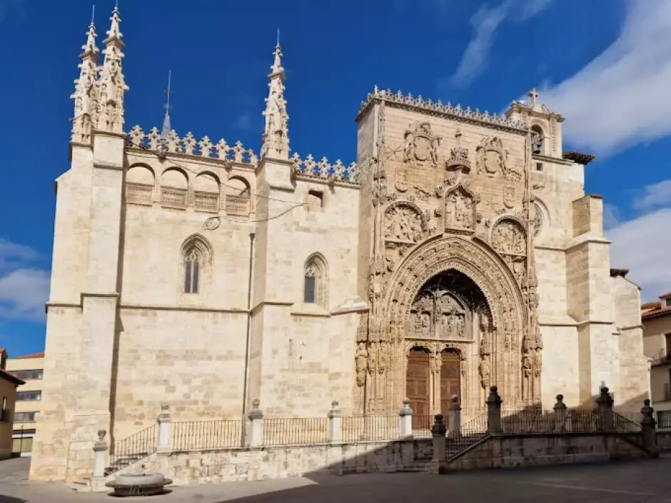 La bellísima iglesia de Santa María, en Aranda de Duero (Burgos)