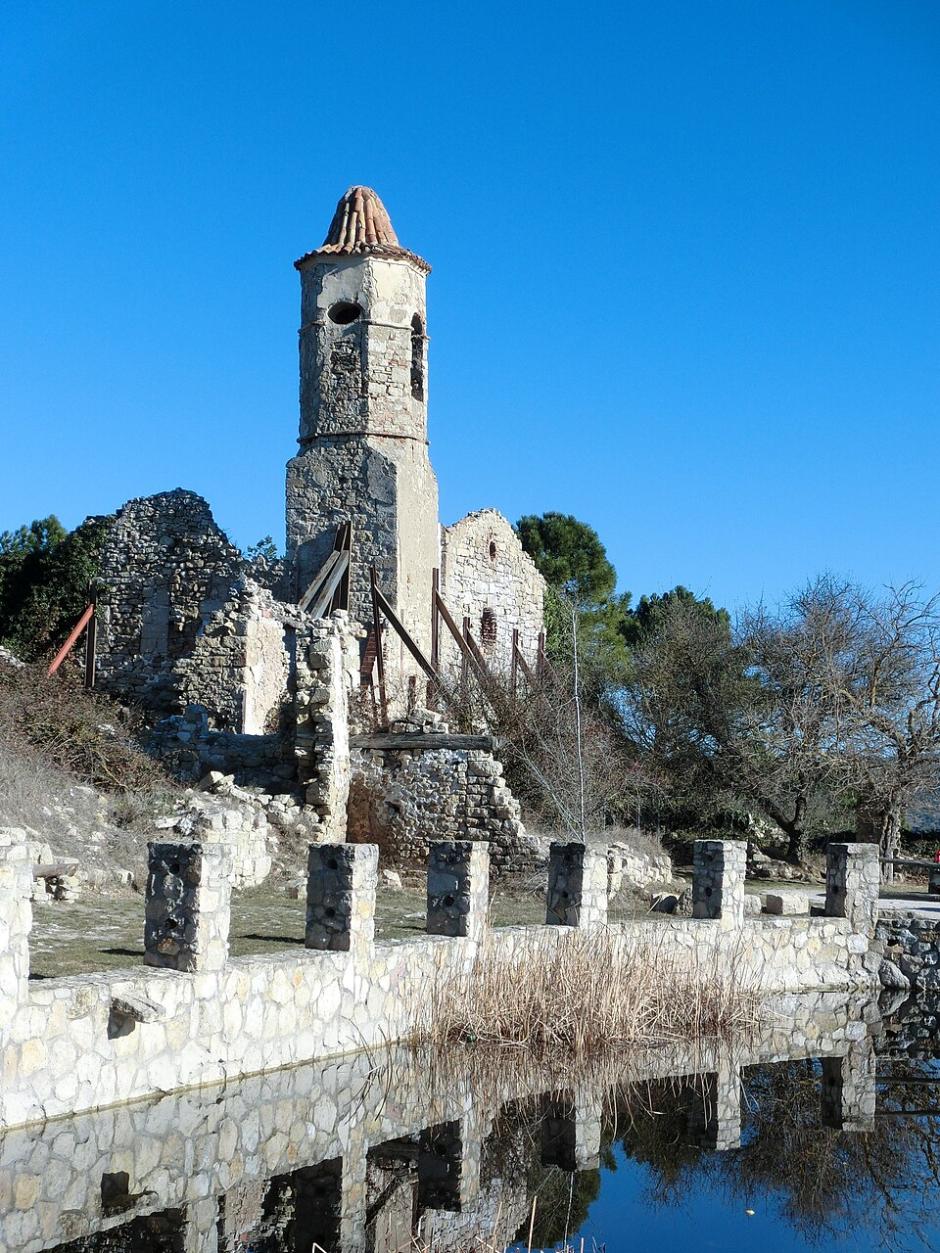Ruinas en la Mussara