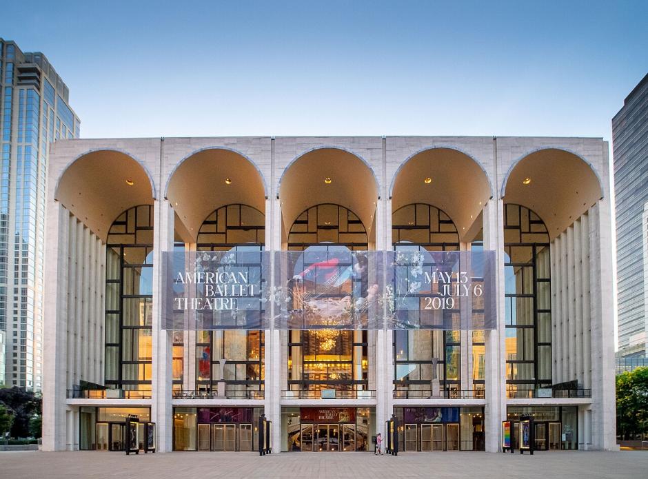 Fachada del Metropolitan Opera House
