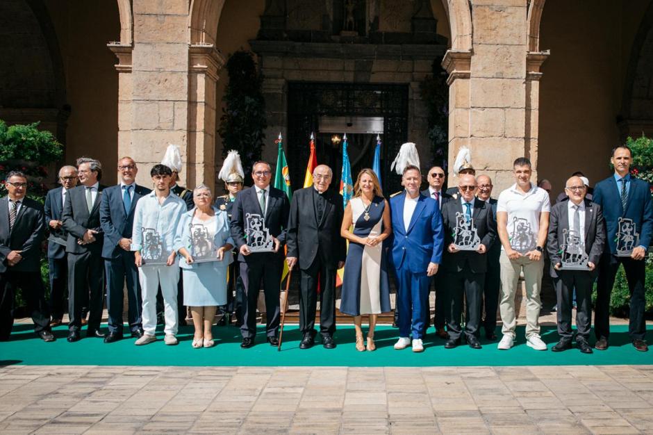 Imagen tomada este sábado durante los actos por el 775 aniversario de Castellón