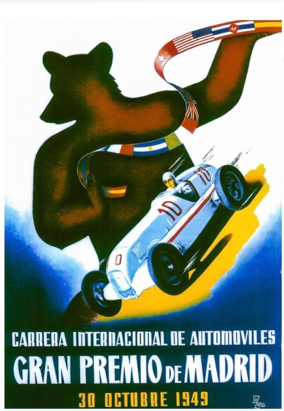 El cartel de promoción de la carrera