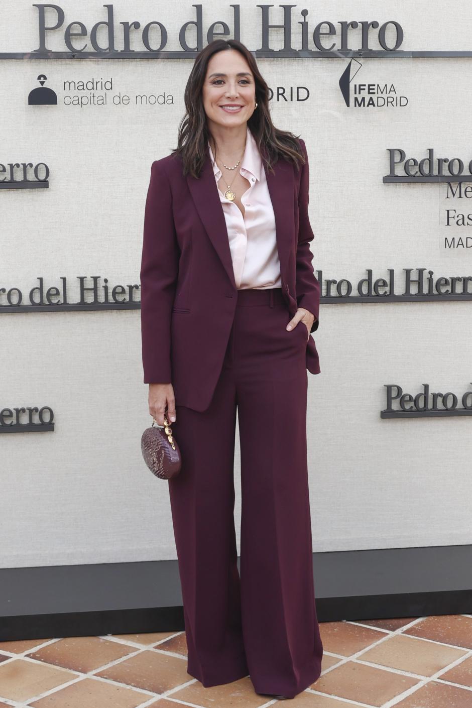 Tamara Falcó en el desfile de Pedro del Hierro