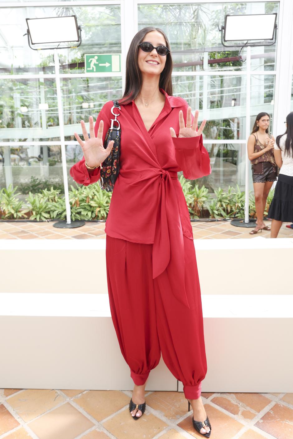 Victoria Federica at the front row of Firma collection during Pasarela Cibeles Mercedes-Benz Fashion Week Madrid 2065 in Madrid, on Monday , 14 September 2026.