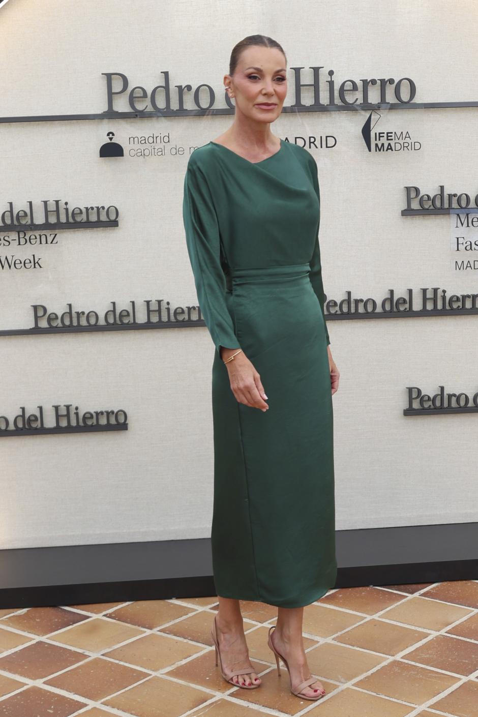 Mar Flores attending “Pedro del Hierro” event during Pasarela Cibeles Mercedes-Benz Fashion Week Madrid 2026 in Madrid, on Monday, 14 September 2026