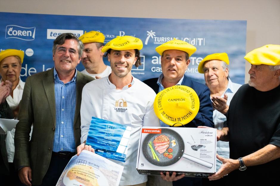 La Muralla de Tabarca (Alicante) gana el primer Campeonato de Tortilla de Patatas de la Comunidad Valenciana