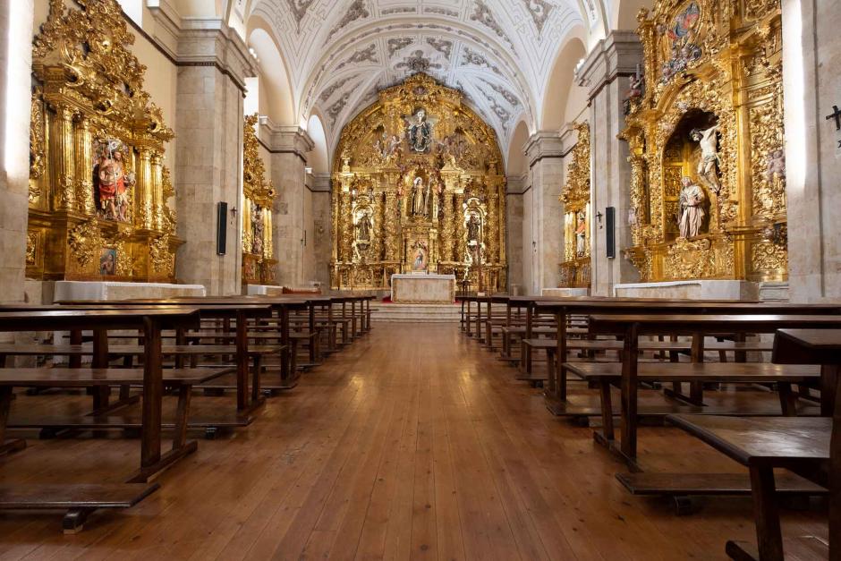 Aspecto general de la iglesia de Las Claras