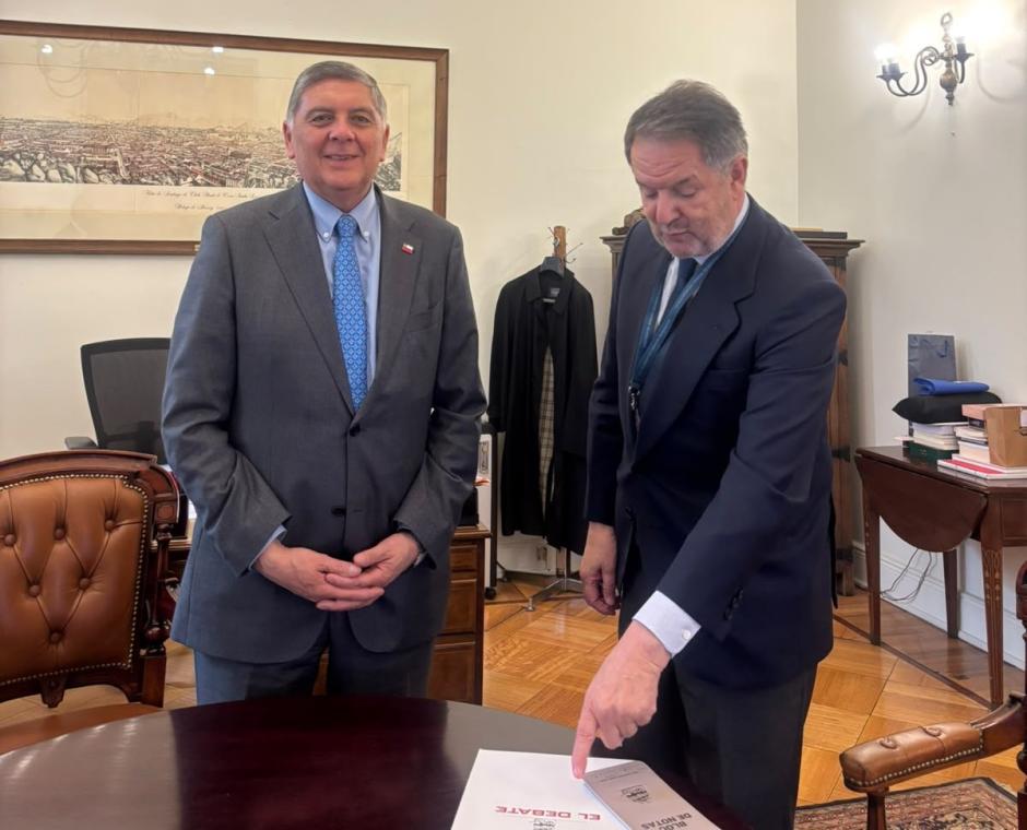 Claudio Alvarado, ministro del Interior de Chile