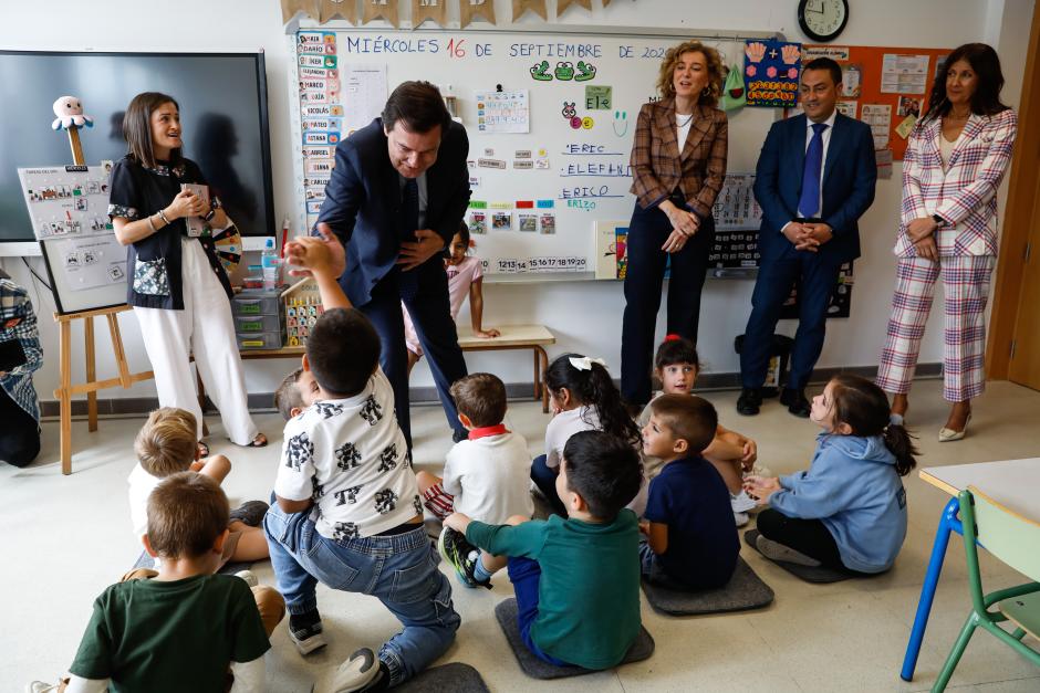 El presidente de la Junta de Castilla y León y la consejera de Educación inauguran el curso 2026-2027 de las enseñanzas no universitarias, este miércoles