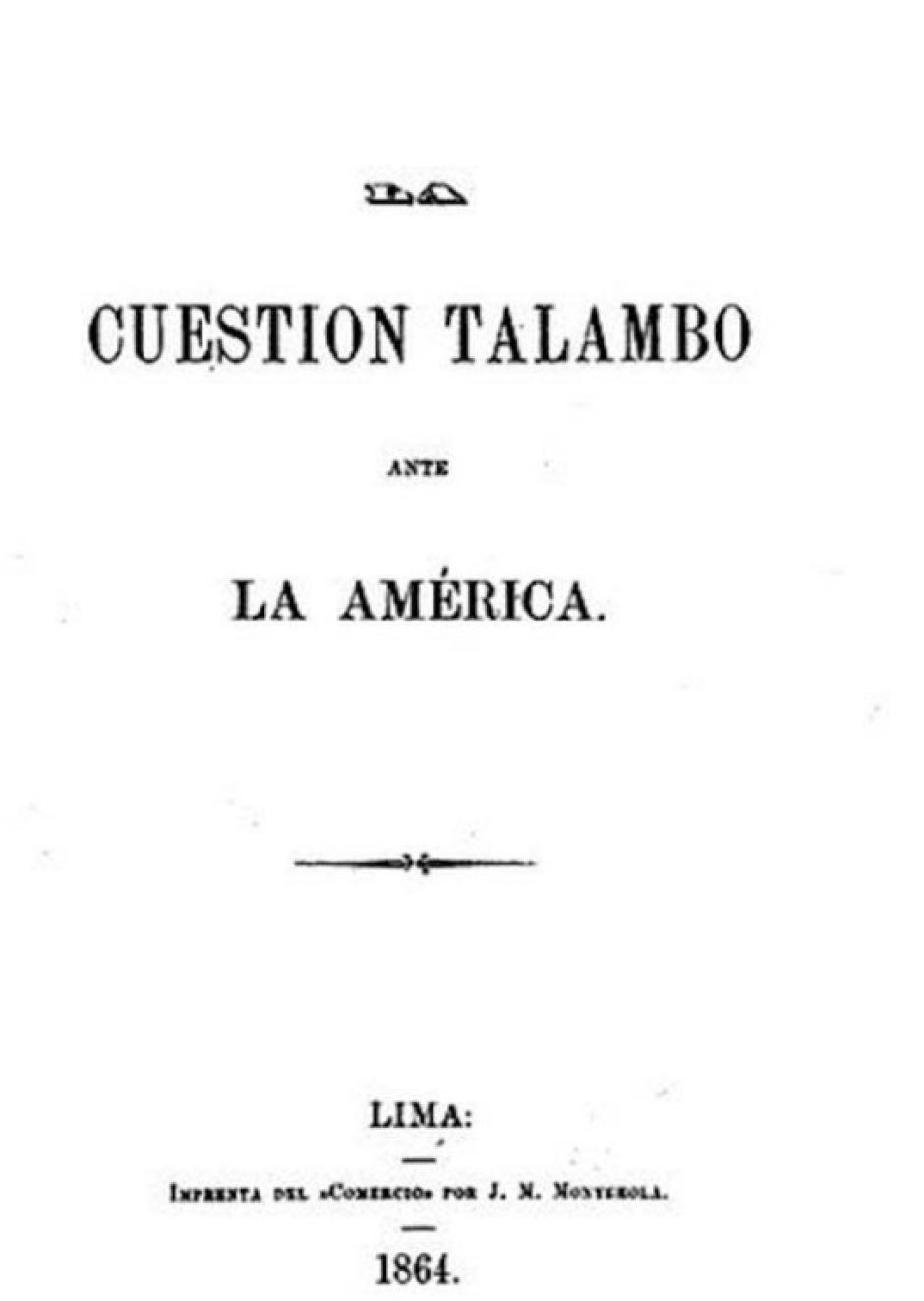 Cuestión Talambo