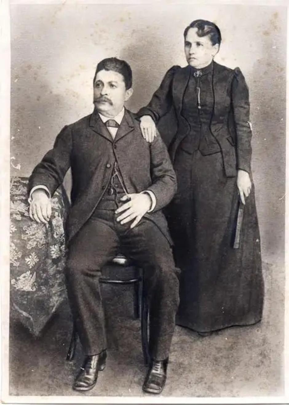 El hacendado y su esposa