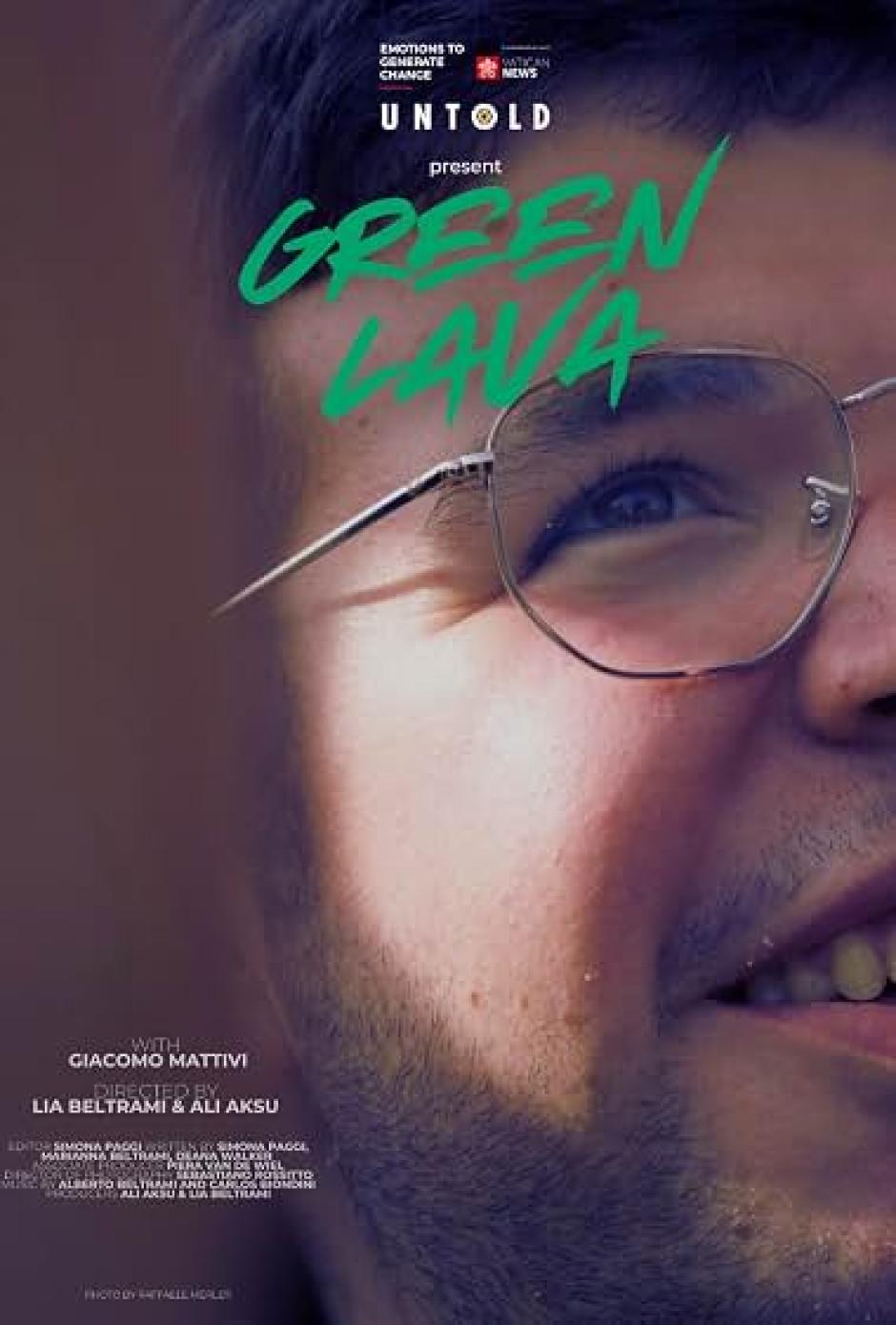 Cartel promocional del documental 'Green Lava'