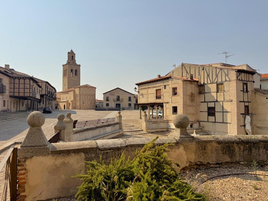 Pueblo medieval de Arévalo, en Ávila (Castilla y León)