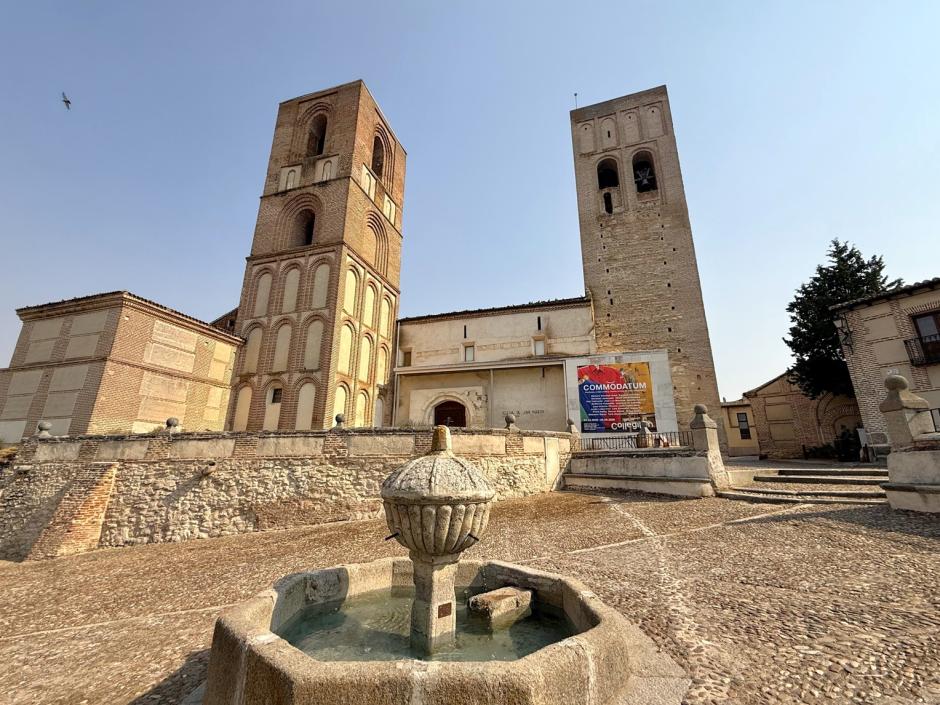 Torres "gemelas" de Arévalo del templo de San Martín