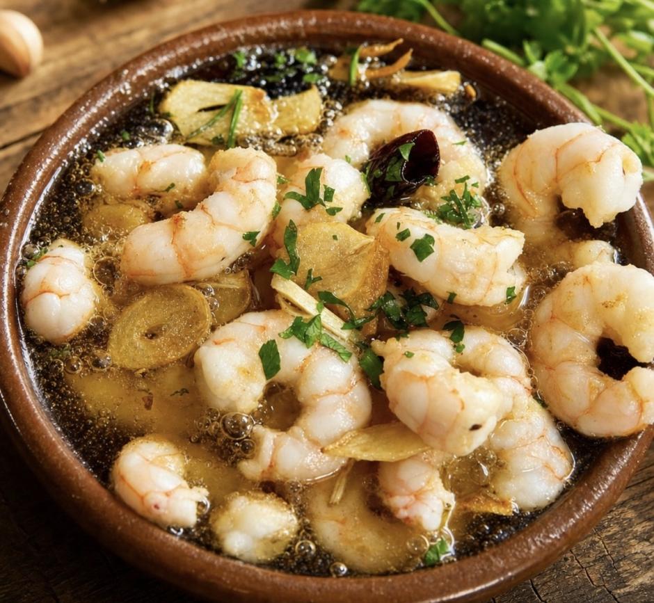 Gambas al ajillo