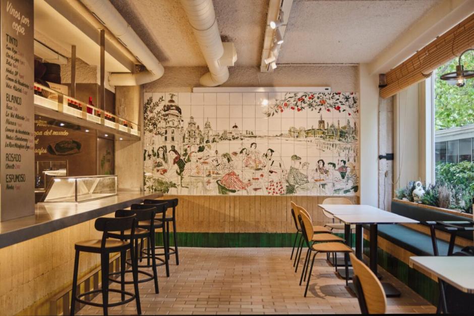 Un bar valenciano en el barrio de Chamberí