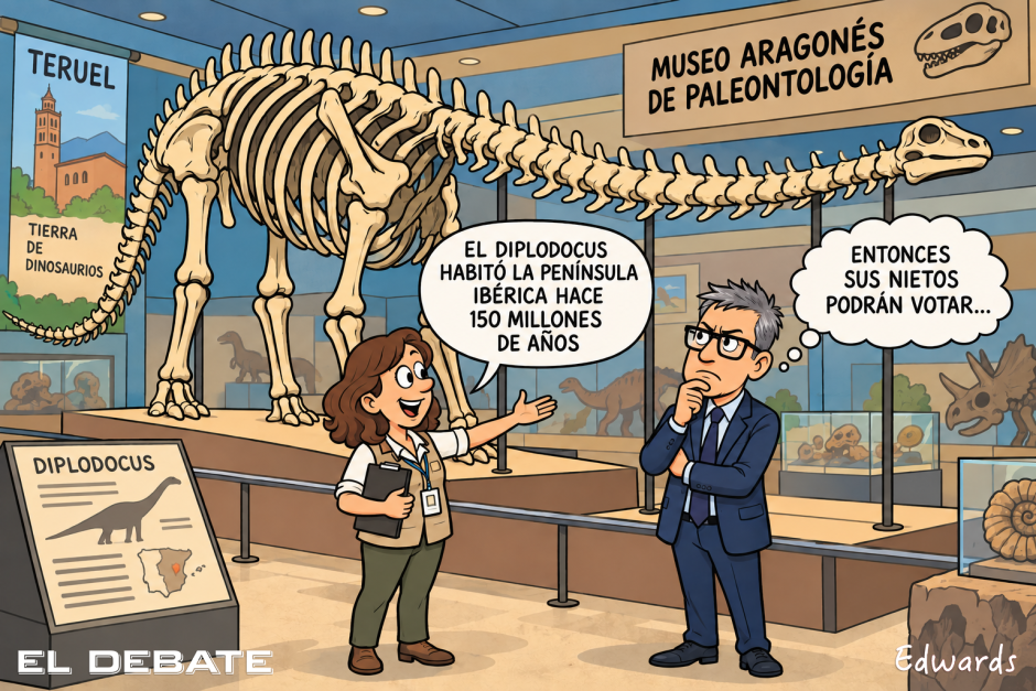 Un dinosaurio en Teruel