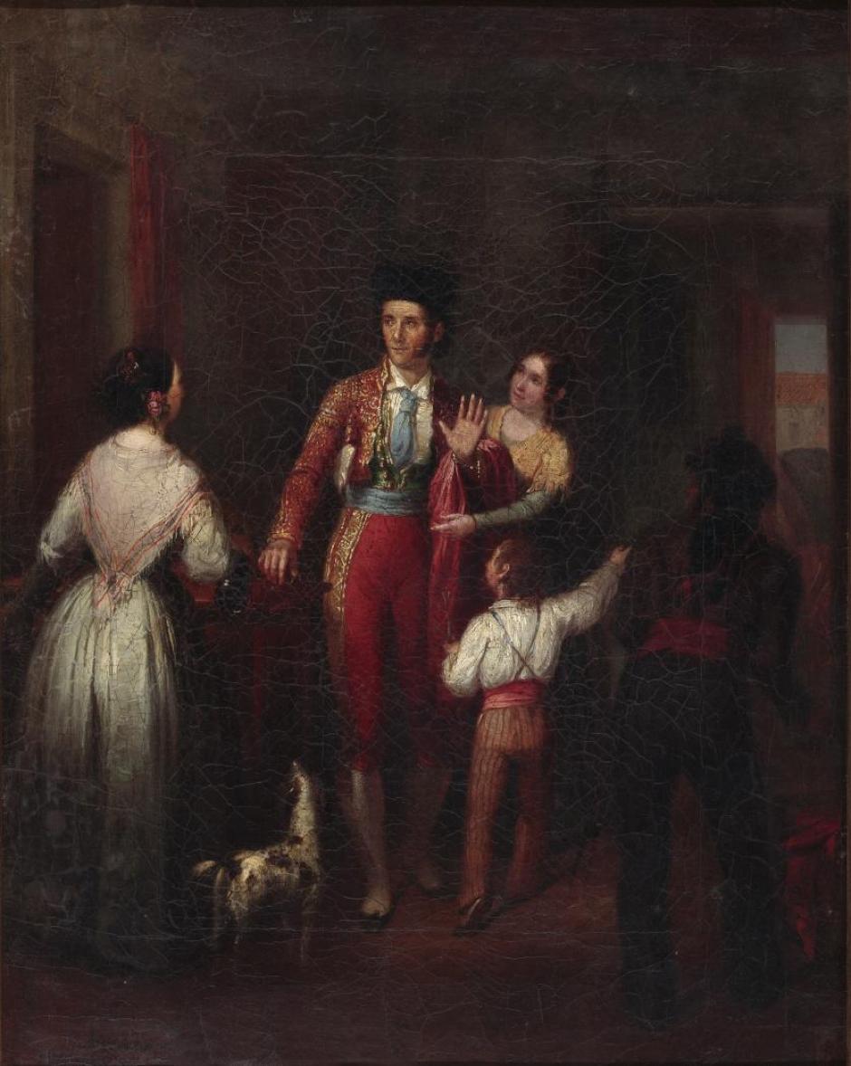 Francisco Montes antes de la corrida