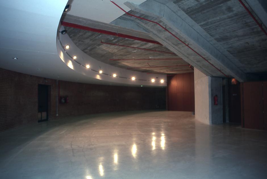 Espacio interior de la Escuela de Protección Nacional