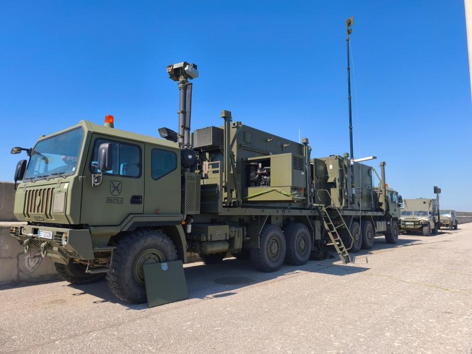 Puesto de Mando de la Unidad de Defensa de Artillería de Costa (UDACTA), en la bahía de Cádiz.