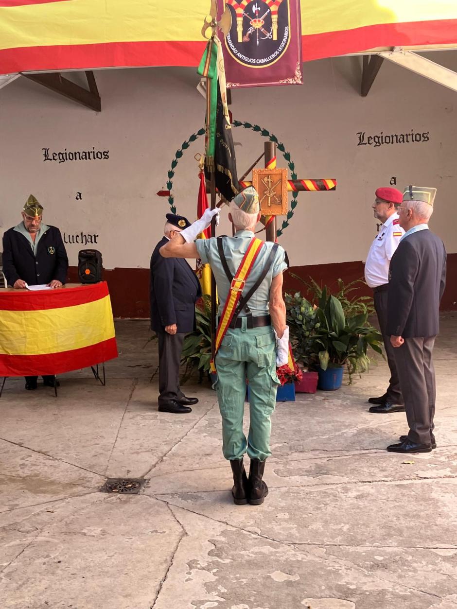 Acto en Córdoba por el 106º aniversario de la legión