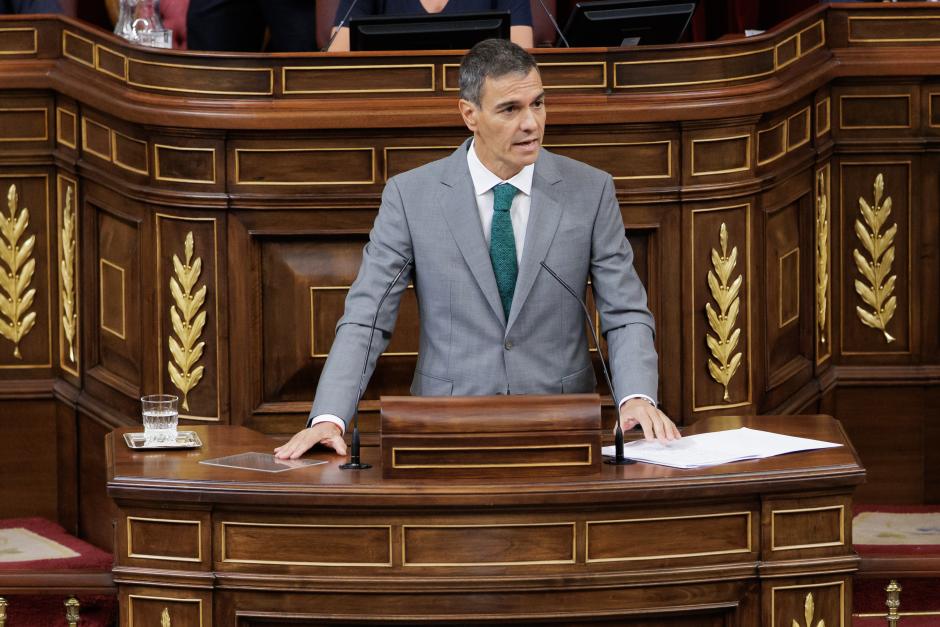 Pedro Sánchez en el Congreso
