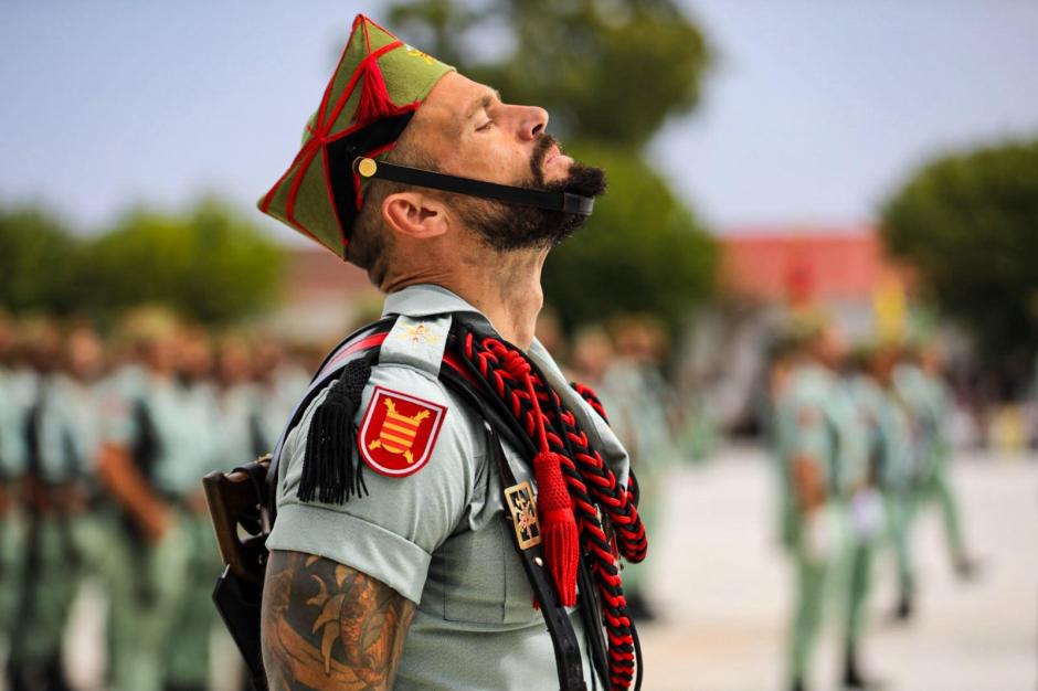 El JEME destacó que la Legión mantiene intacto el espíritu de disciplina, compañerismo, voluntad de vencer y permanente disposición al sacrificio y al servicio